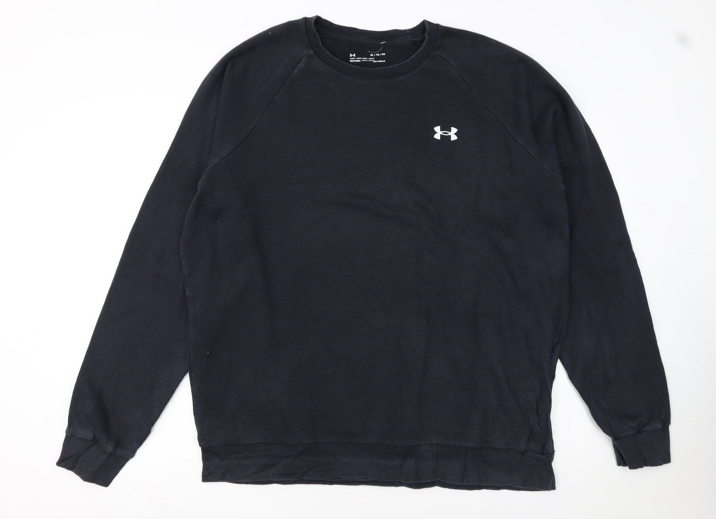 Under Armour Men Black XL Pullover Fleece Sweatshirt ColdGear