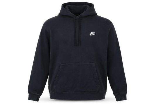 Nike Men's Black Pullover Hoodie L Sports Fleece Sweatshirt