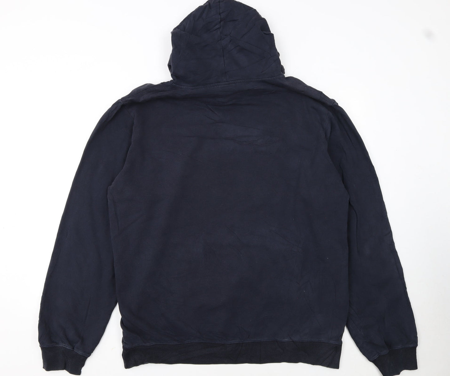 Champion Men’s Blue 2XL Pullover Hoodie Fleece Logo Sweatshirt
