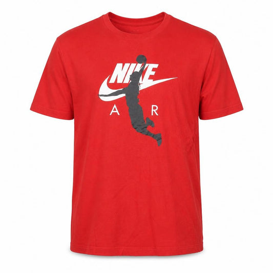 Nike Men's Red XL Air Graphic T-Shirt Short Sleeve Sports Tee
