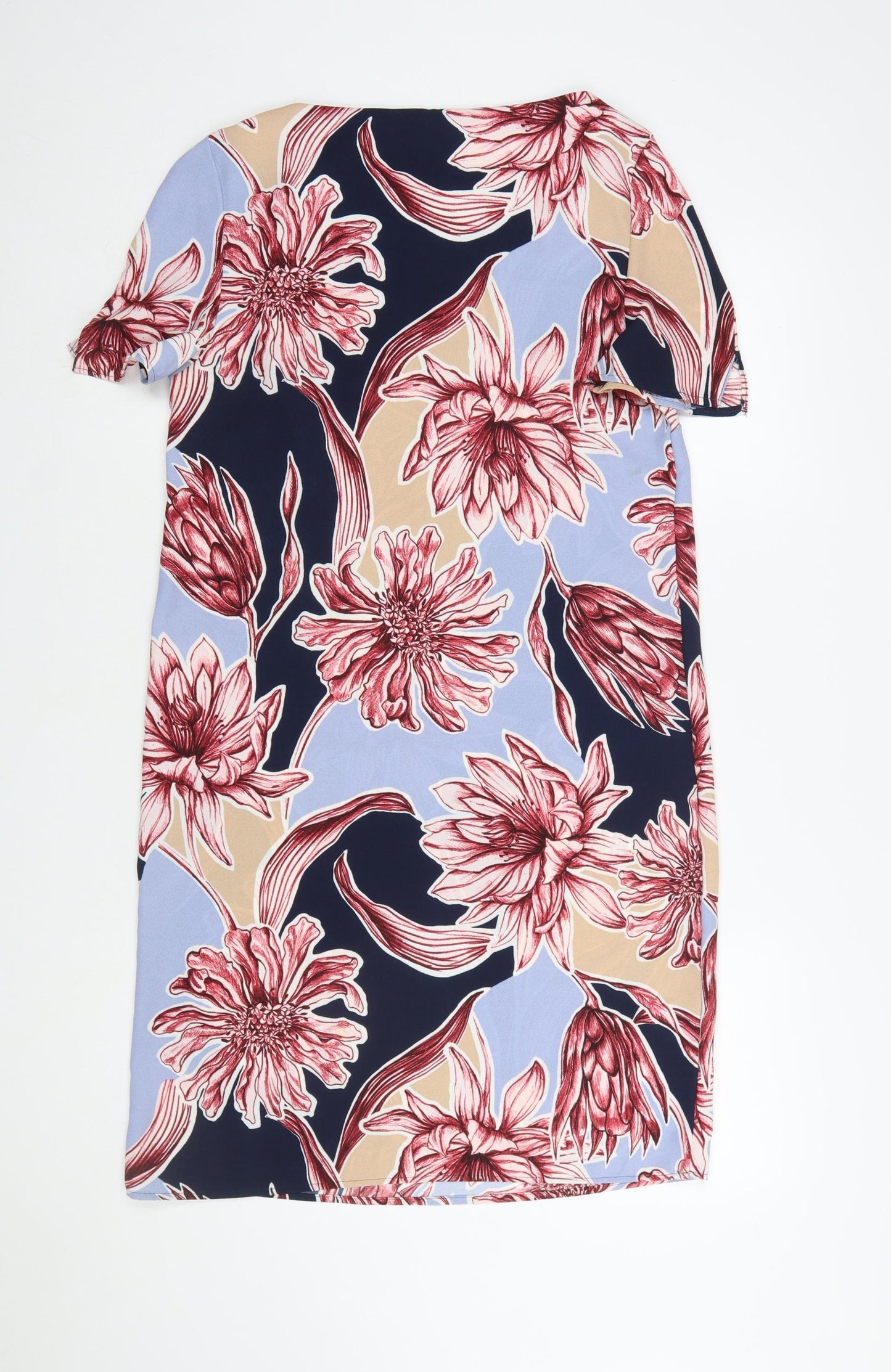 Marks and Spencer Women’s Multicoloured Floral Shift Dress Size 10