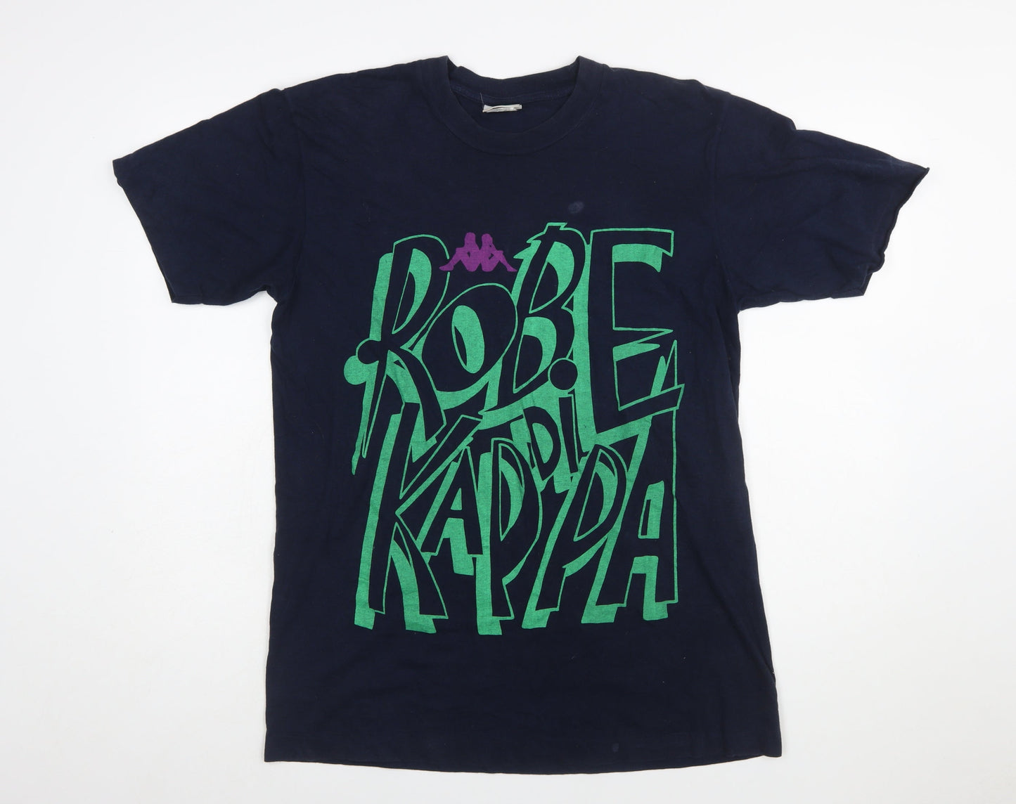 Robe di Kappa Men's Navy Graphic Print T-Shirt XL