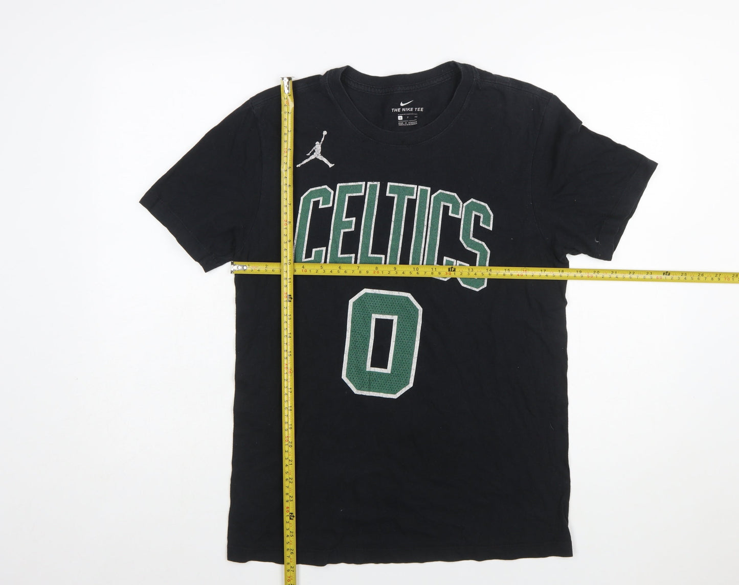 Nike Men's Black Celtics T-Shirt S Jordan Sports Basketball Tee