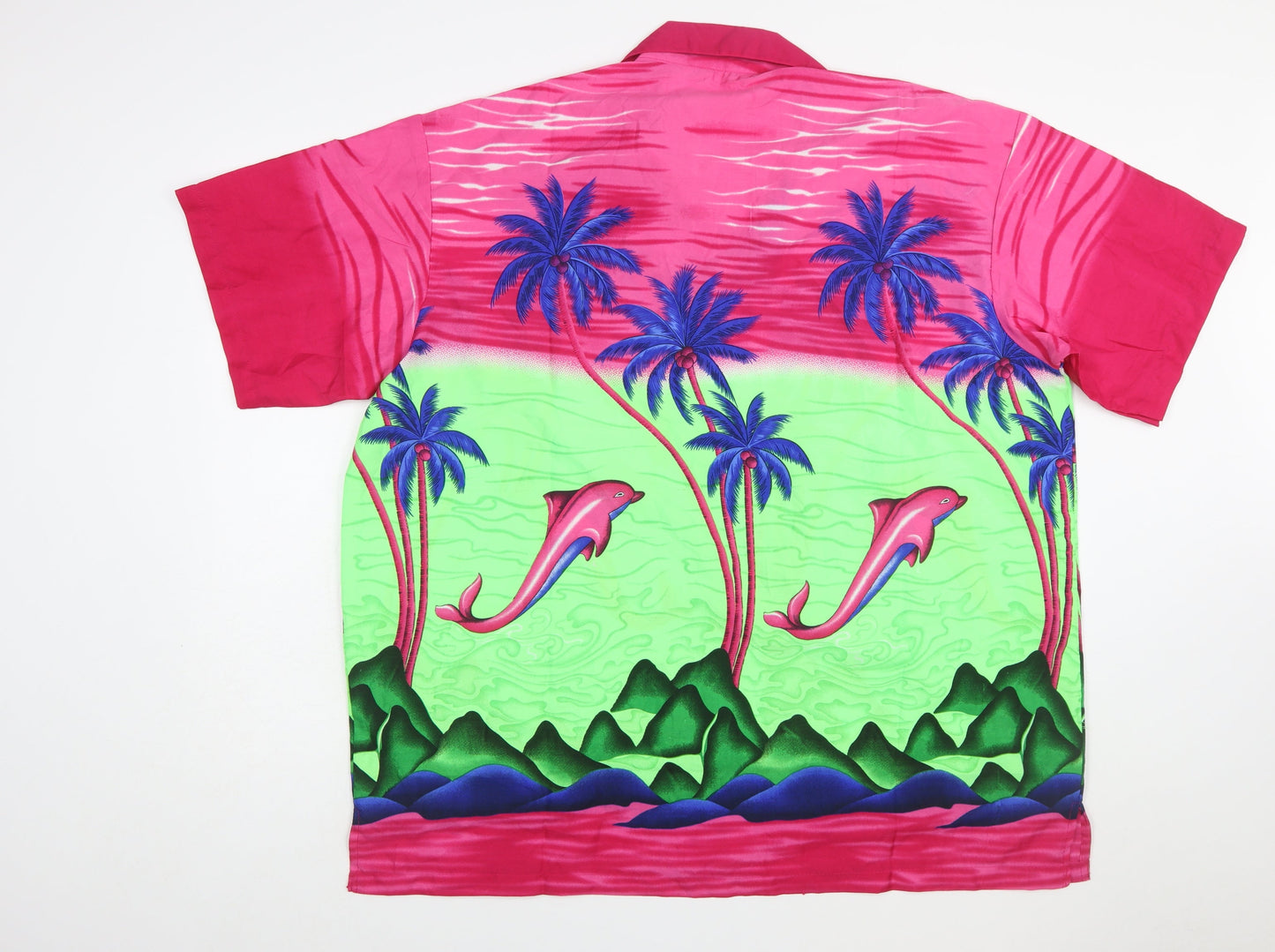 Don Amigo Men's Multicoloured 2XL Hawaiian Button-Up Shirt