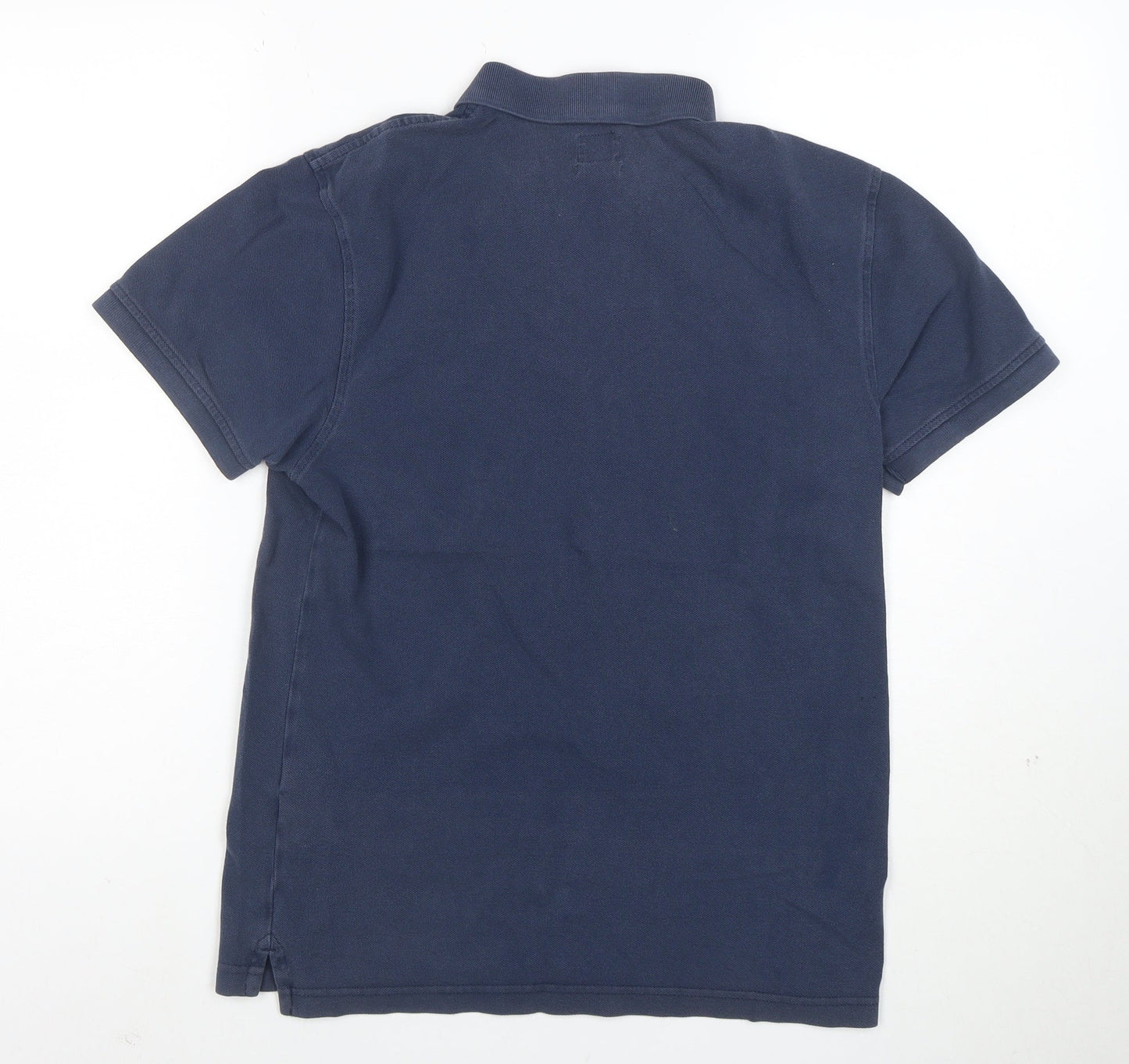Levi's Men's Navy Blue Classic Cotton Short Sleeve Polo Shirt S