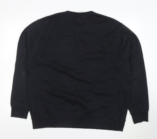 Nike Men's Black XL Pullover Crew Neck Sweatshirt