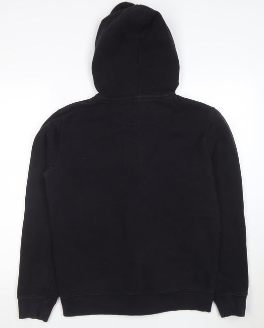 Fila White Line Men's Black Full Zip Hoodie Size M