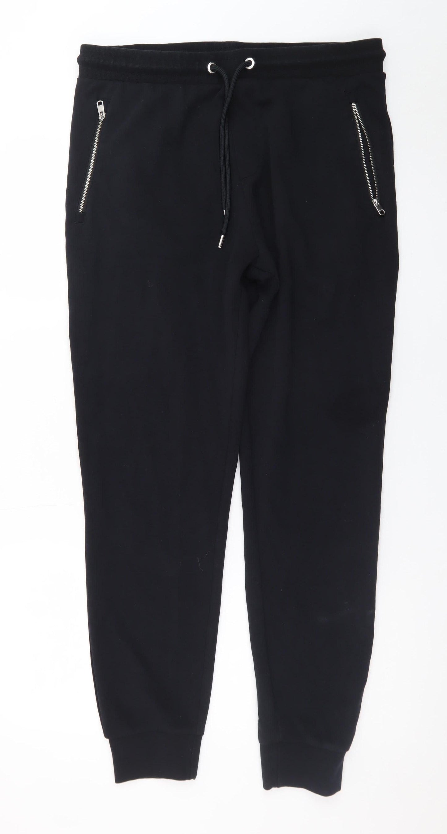 Marks and Spencer Men’s Black Jogger Trousers Medium