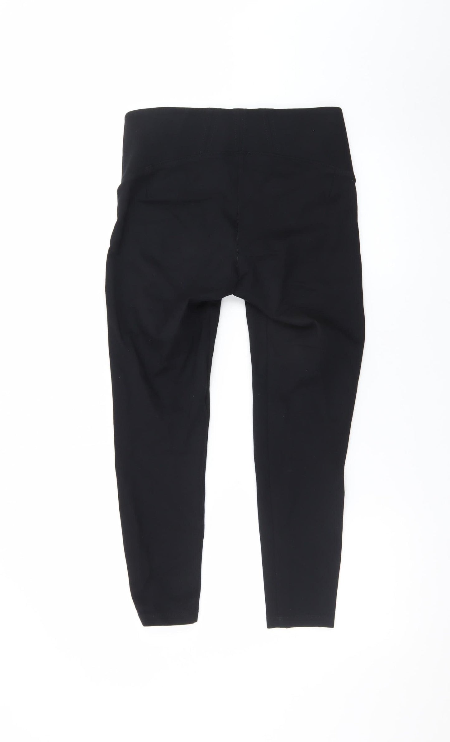 Marks and Spencer Womens Black Size 10 Ankle Leggings