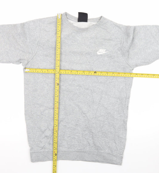 Nike Men's Grey XS Crew Neck Pullover Sweatshirt