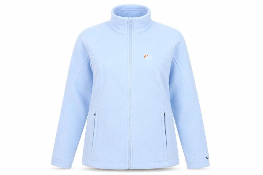 Lowe Alpine Women’s Blue Full Zip Fleece Jacket Size L Outdoor Wear