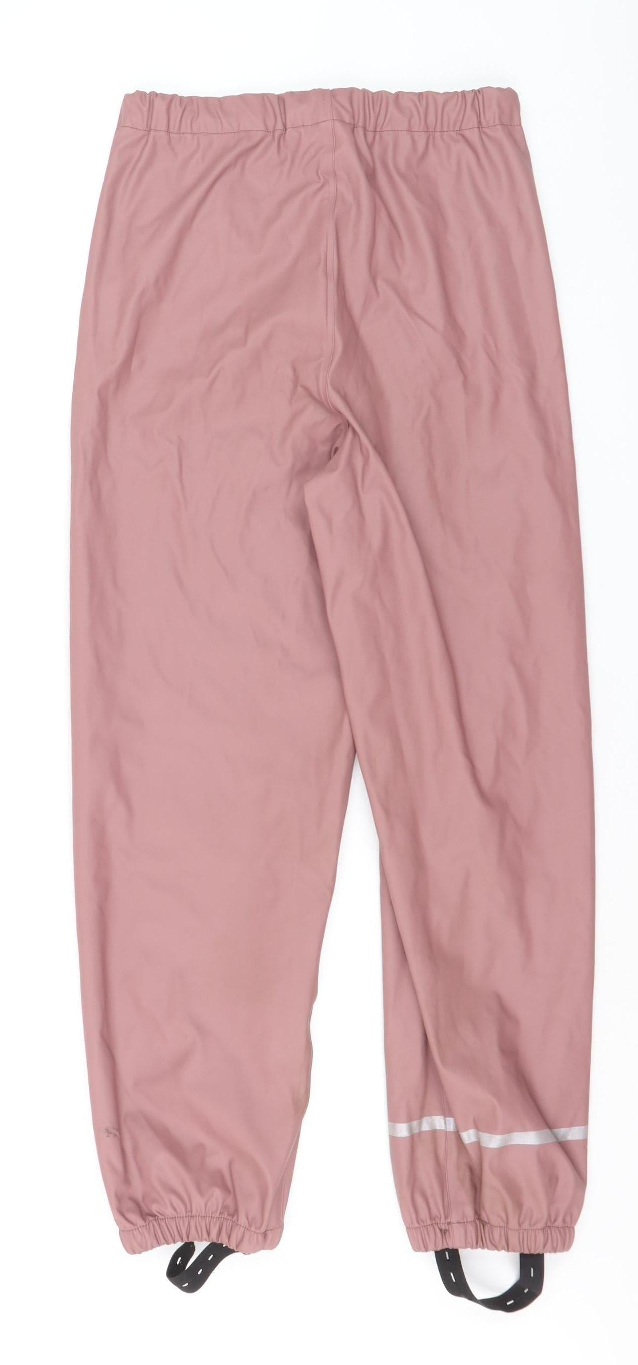 Name It Girls Pink Waterproof Ski Trousers 11 Years Reflective Lined