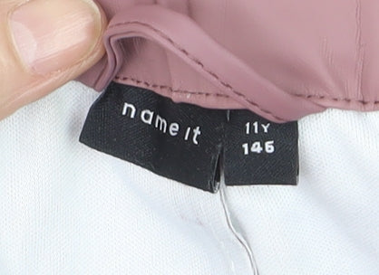 Name It Girls Pink Waterproof Ski Trousers 11 Years Reflective Lined