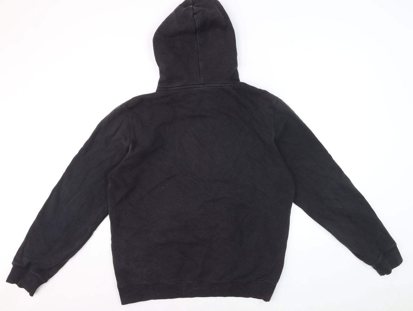 Champion Men's Black Pullover Hoodie L Fleece Sportswear
