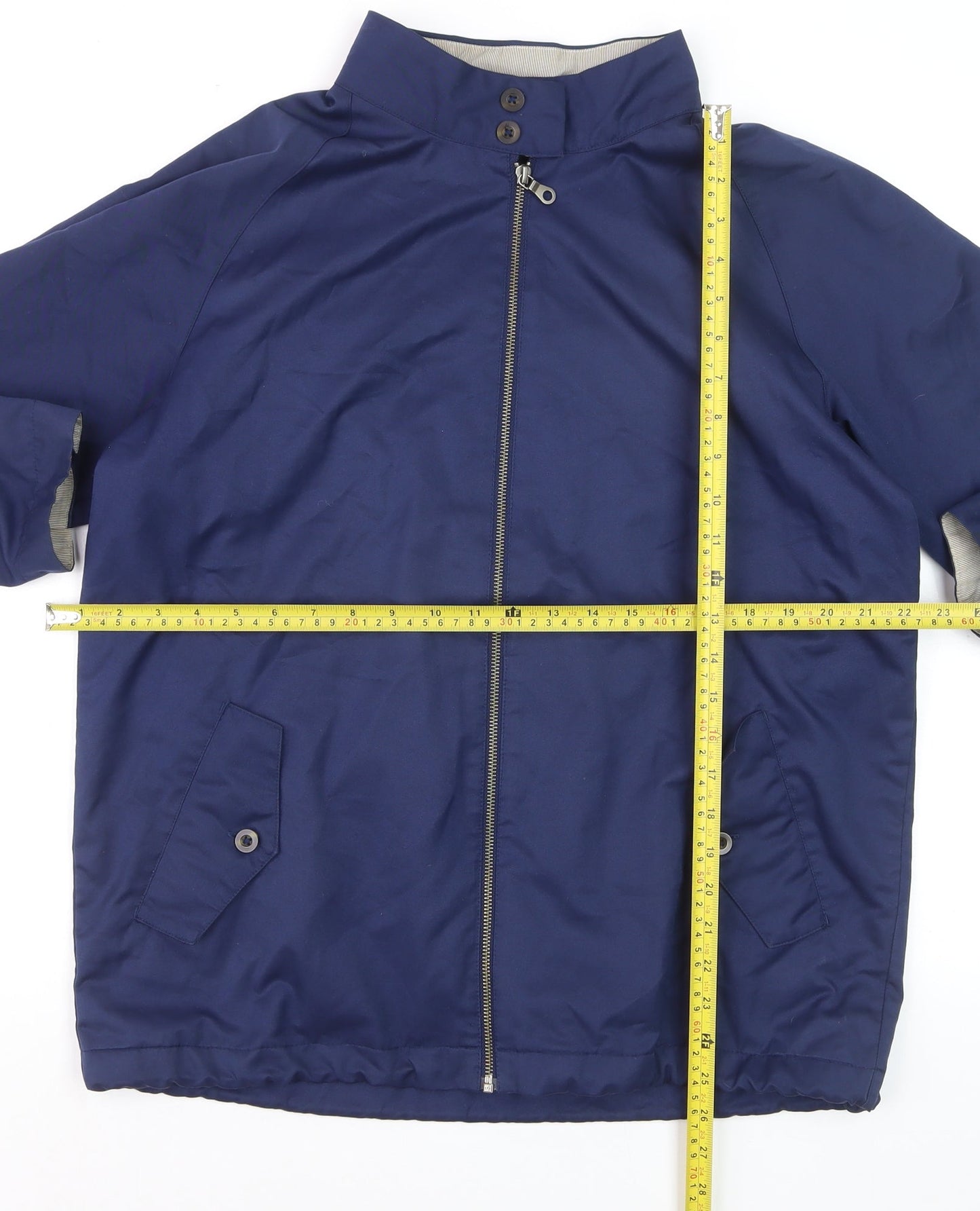 Nike 6.0 Men's Blue Full Zip Bomber Jacket Size M Polyester