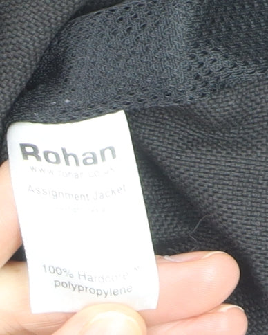 Rohan Unisex Adults Black L Assignment Mid-Length Outdoor Jacket