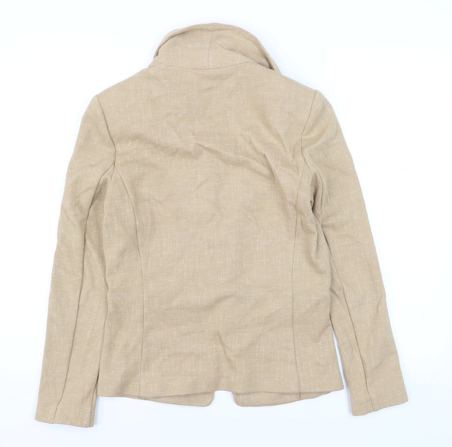 Marks and Spencer Women’s Beige Tailored Blazer UK 8