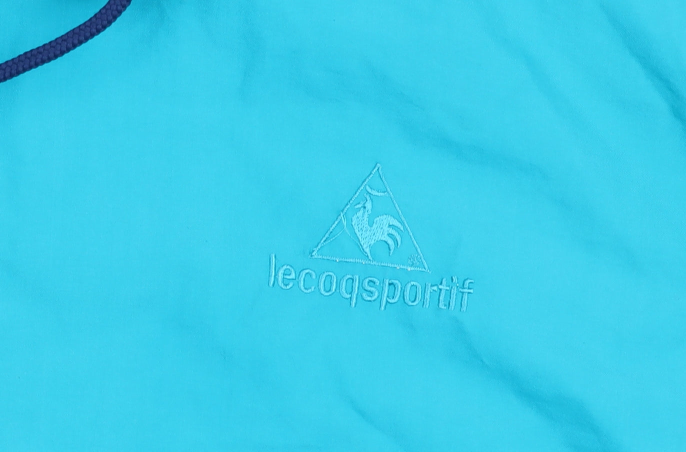 Le Coq Sportif Men's Green XL Retro Windbreaker Jacket