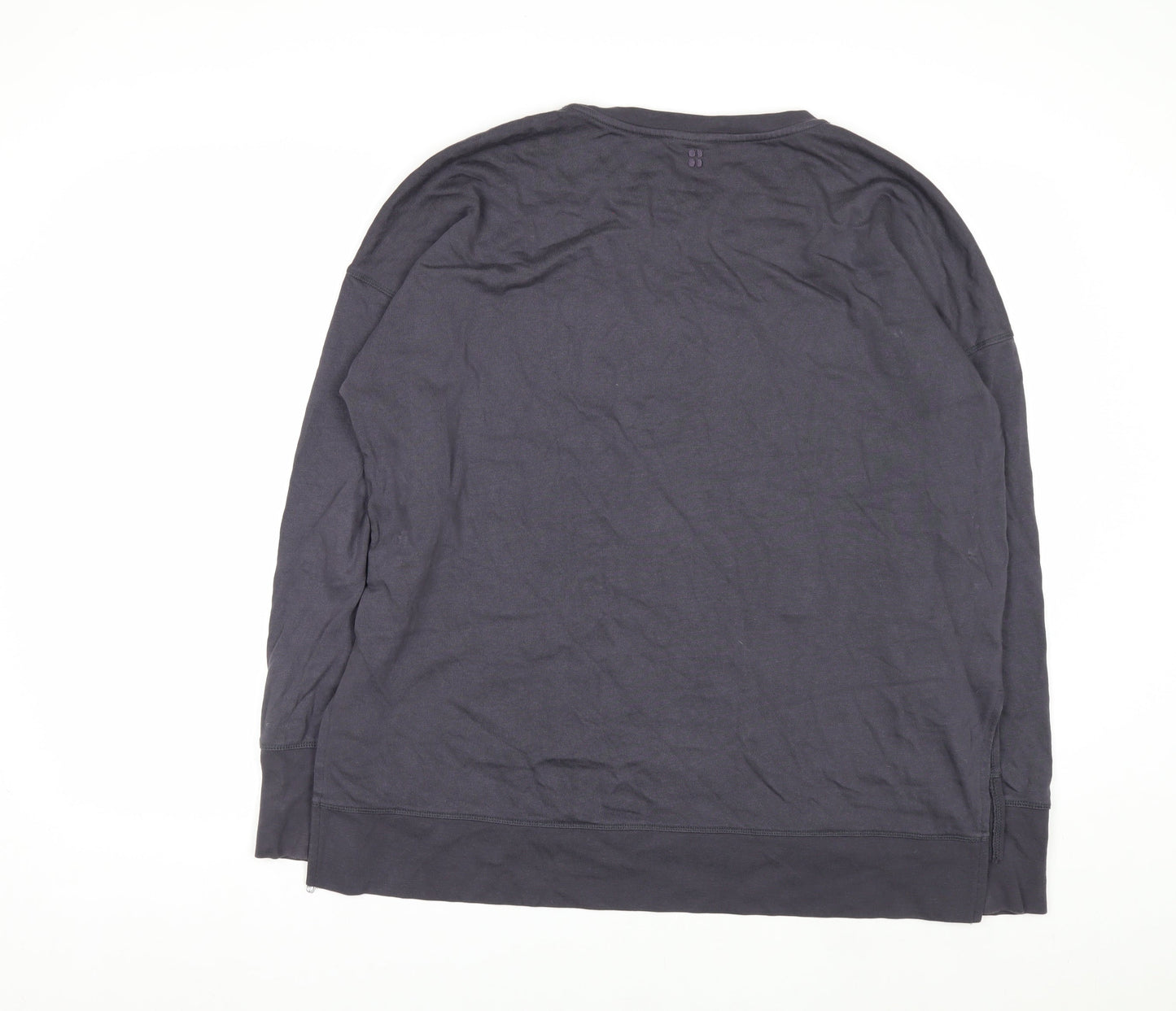 Sweaty Betty Women Black Long Sleeve Pullover Sweatshirt L