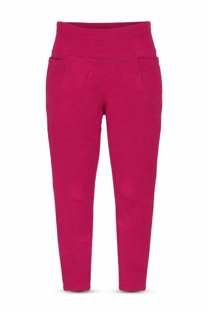 Sney Women’s Pink High Rise Ankle Leggings Size C Viscose Blend