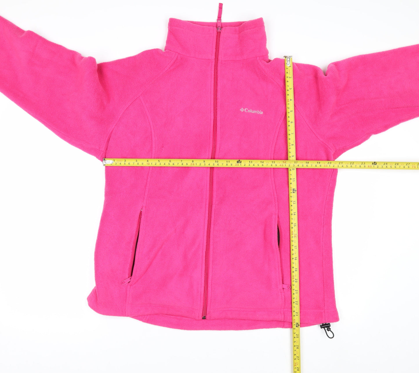 Columbia Women’s Pink Full Zip Fleece Hoodie XL