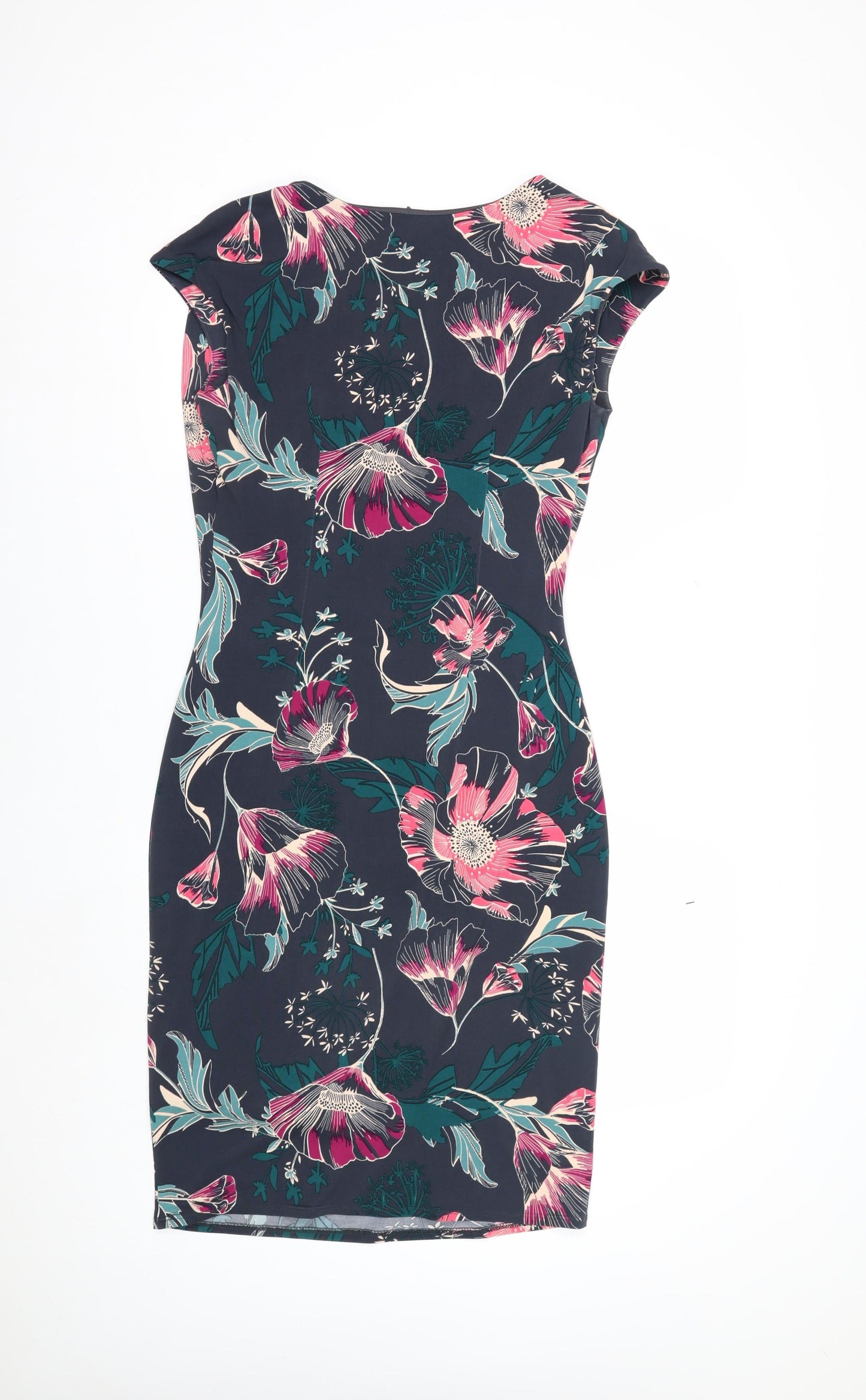 Marks and Spencer Per Una Women’s Multicoloured Floral Bodycon Dress Size 10
