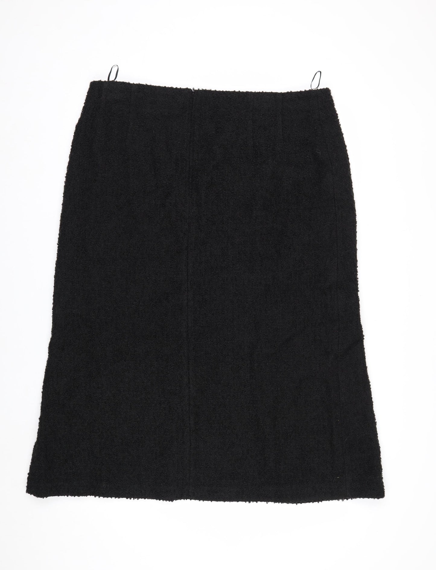 Marks and Spencer Womens Black Knee Length Pencil Skirt Size 20