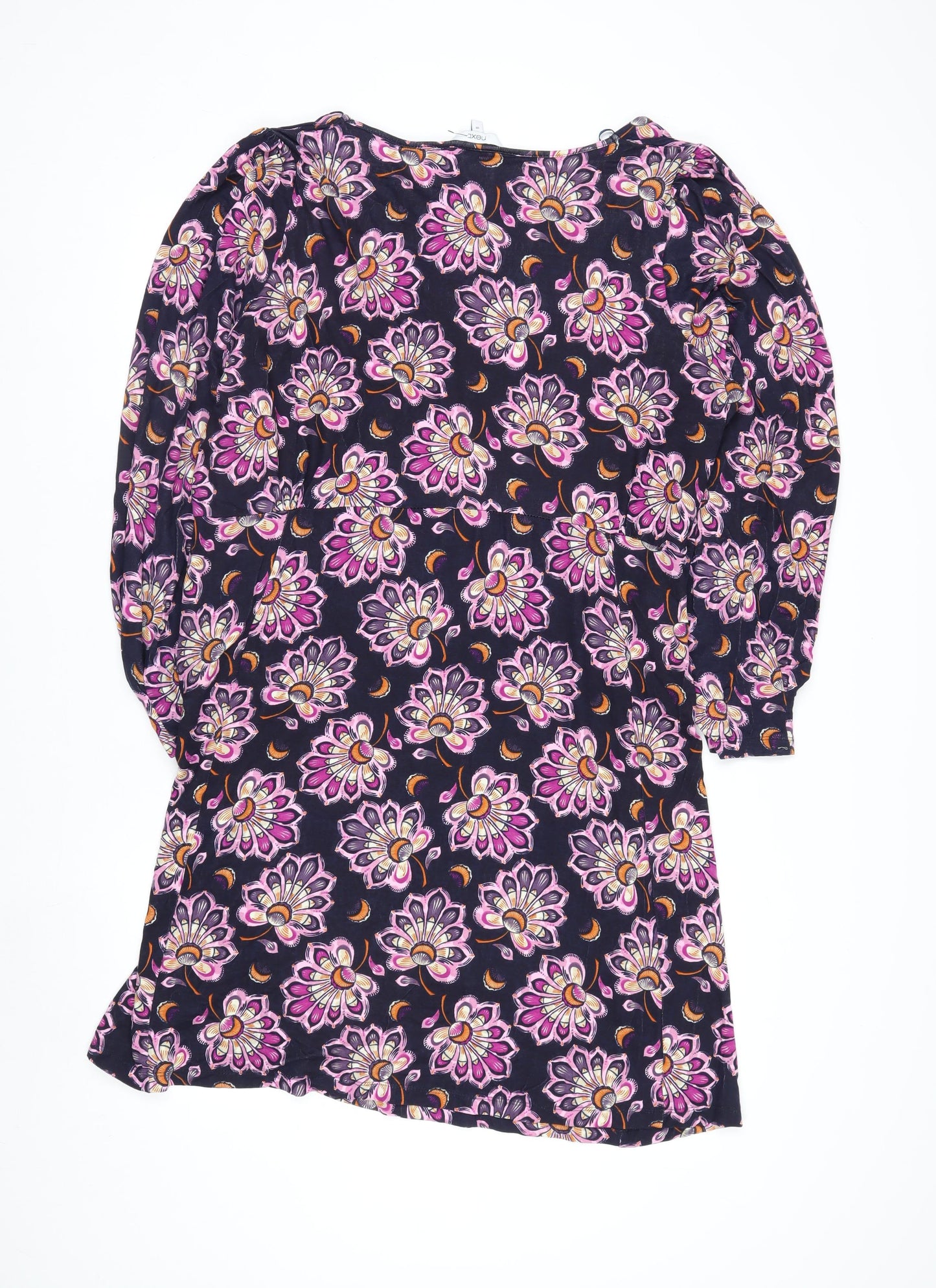 Next Women’s Multicoloured Floral A-Line Dress Size 18