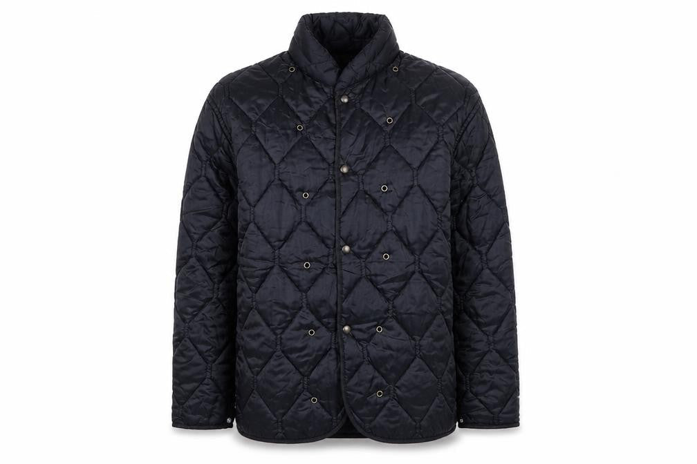 Aquarium Clothing Men's Black Quilted Mid-Length Jacket Size 52 Regular