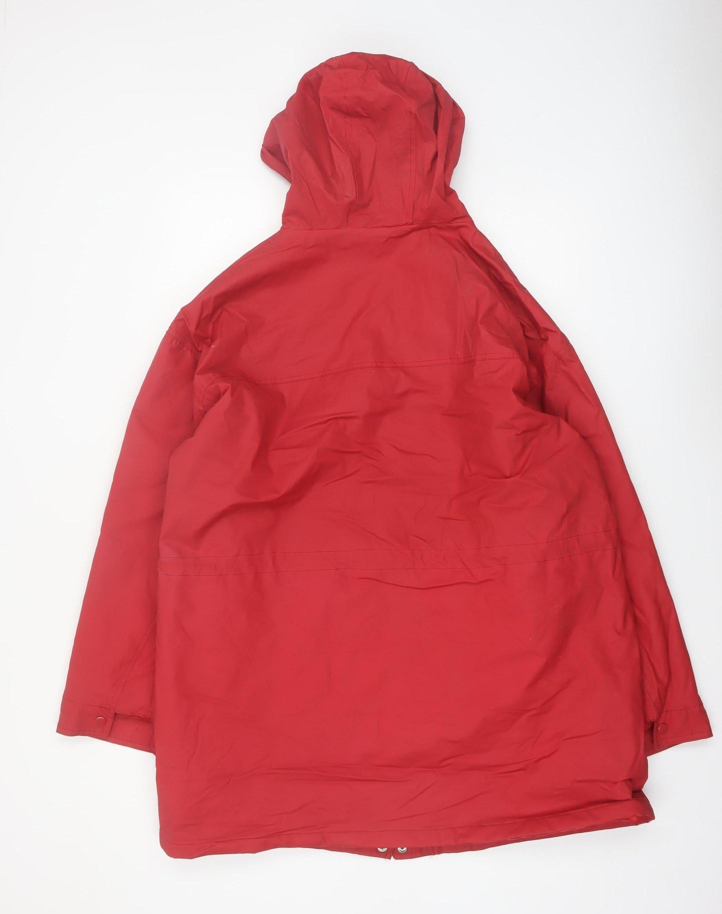 Talbots Women’s Red XL Waterproof Hooded Rain Coat