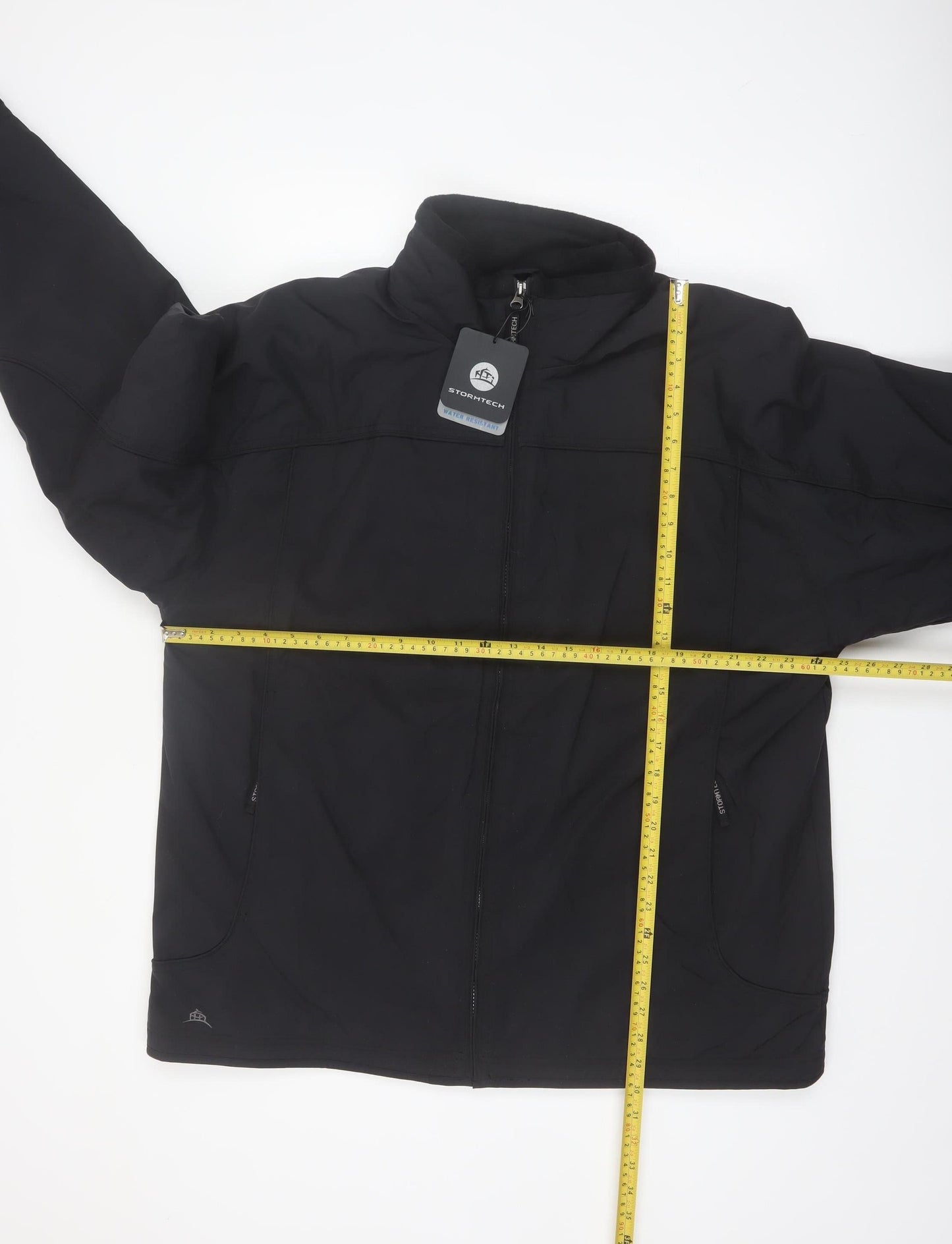 Stormtech Men's Black Softshell Jacket L Water Resistant Windproof