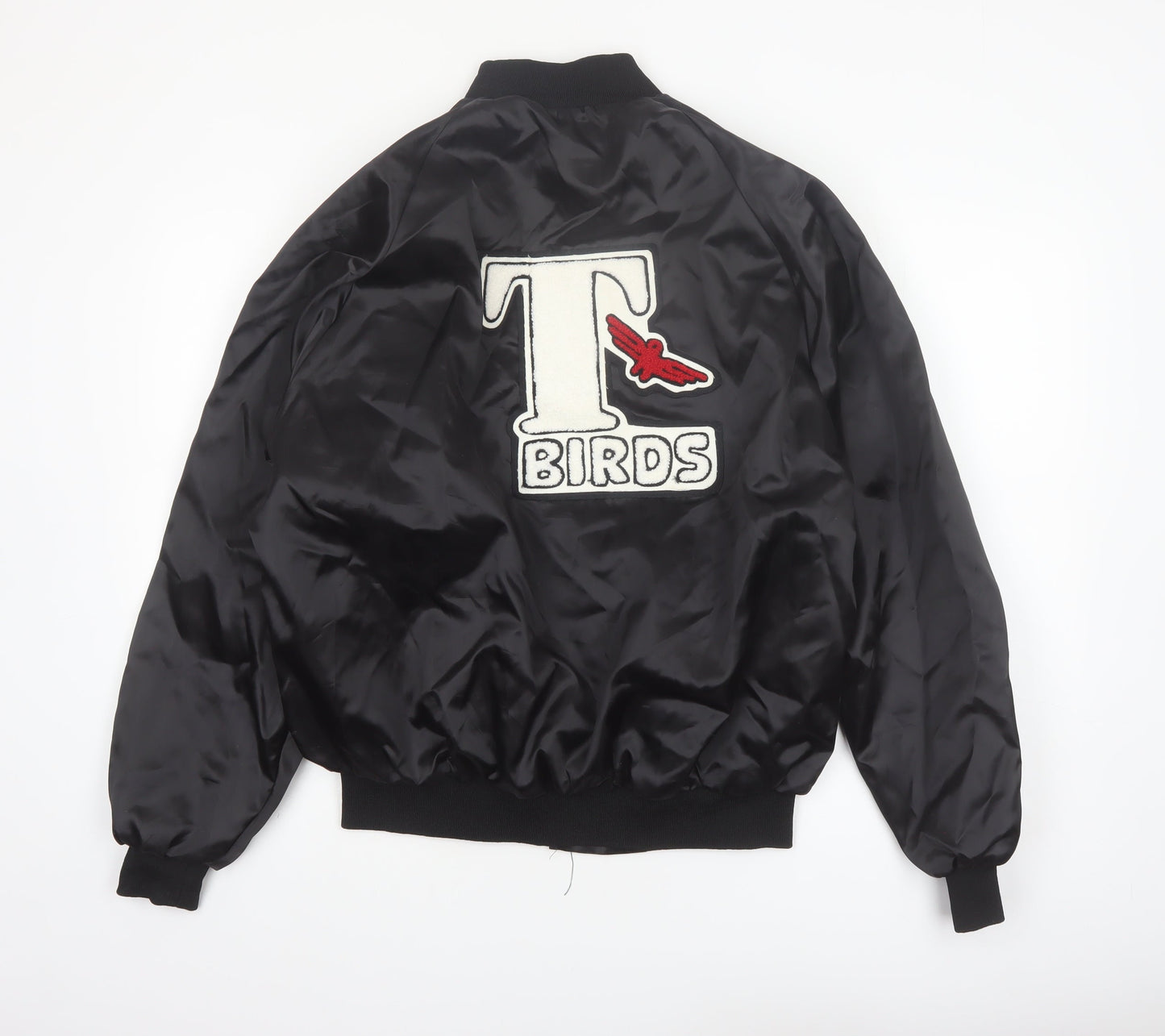 Westark USA Men's Black T-Birds Varsity Bomber Jacket Size L