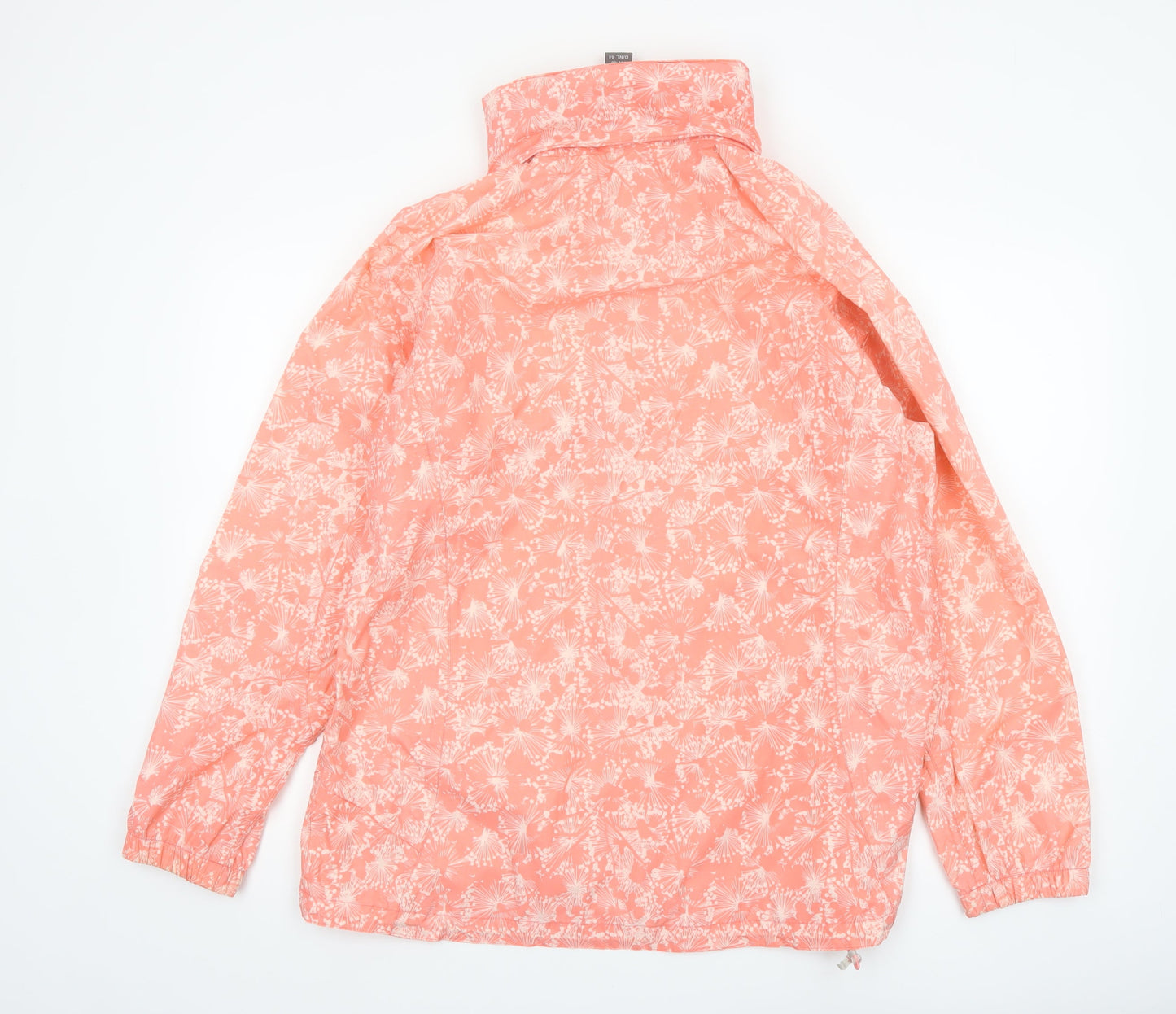 Regatta Women's Pink Floral Waterproof Rain Jacket Size 18