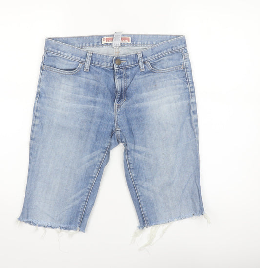 Gap Women’s Blue Denim Bermuda Shorts Size 8R Cotton Stretch
