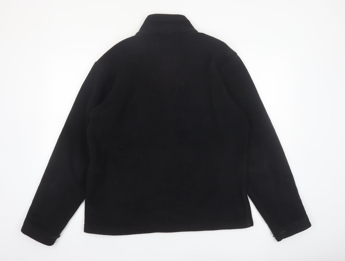 Jack Wolfskin Mens Black L Fleece Full Zip Outdoor Jacket