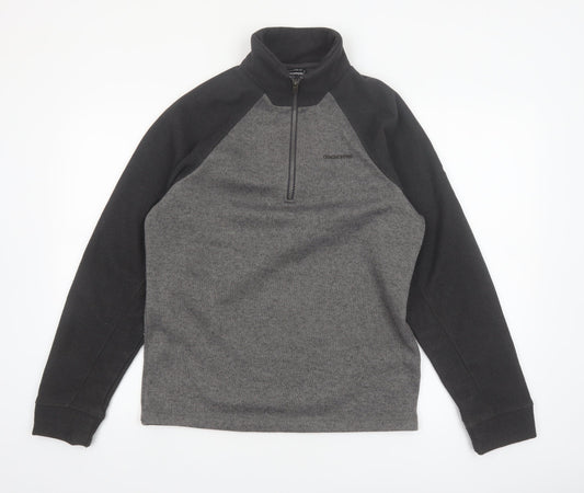 Craghoppers Men's Grey 1/2 Zip Fleece Sweatshirt Size S
