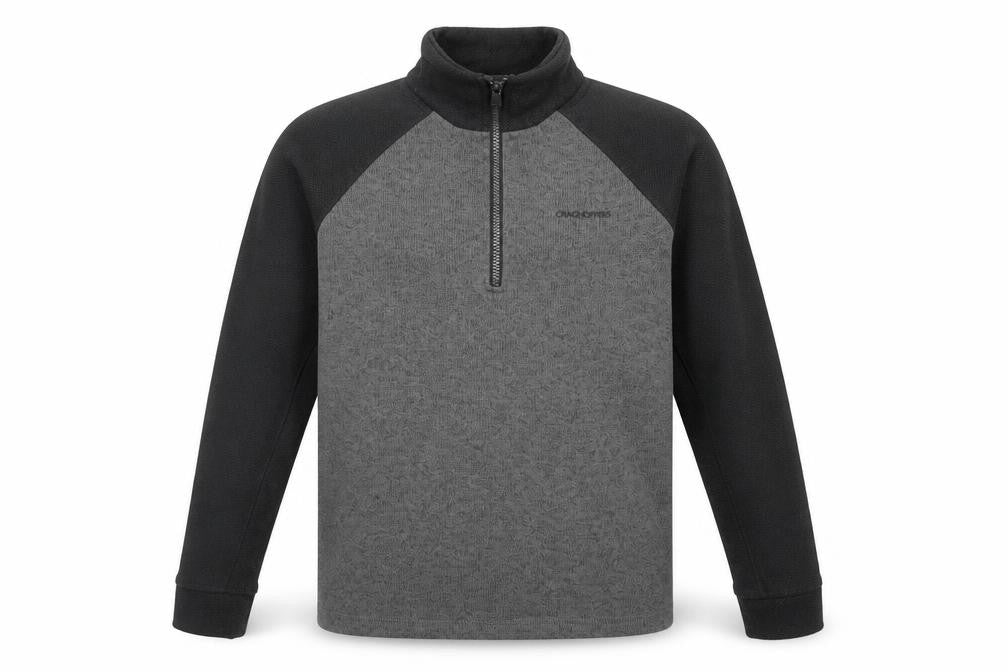 Craghoppers Men's Grey 1/2 Zip Fleece Sweatshirt Size S