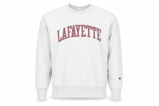 Champion Men's Grey Lafayette Reverse Weave Pullover Sweatshirt Large