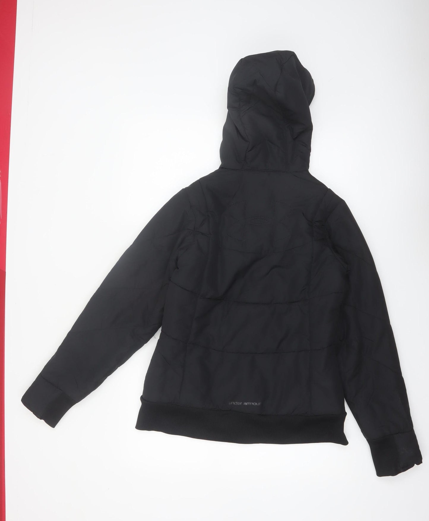 Under Armour Women's Black Hooded Puffer Jacket Size S