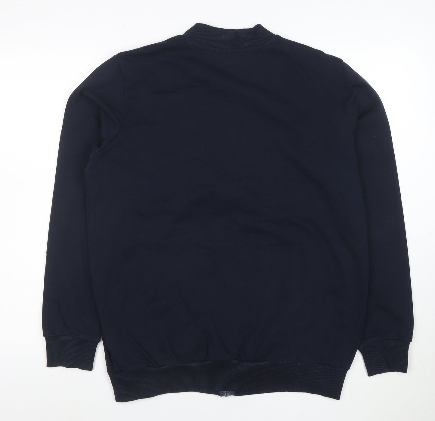 Coton Traders Men's Navy Full Zip Sweatshirt M