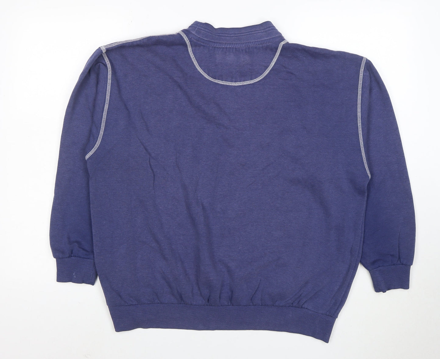 Pro Penn Series Men's Blue Embroidered Sweatshirt M Regular Fit
