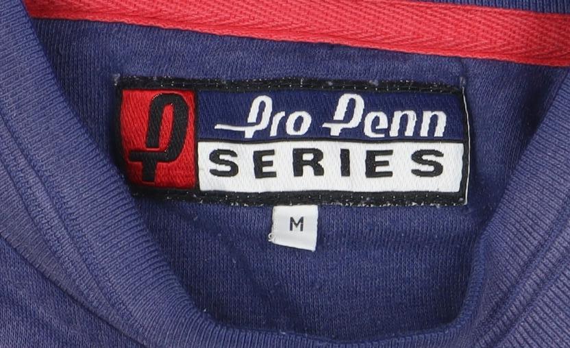 Pro Penn Series Men's Blue Embroidered Sweatshirt M Regular Fit