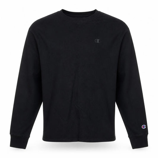 Champion Men's Black Small Pullover Crew Neck Sweatshirt