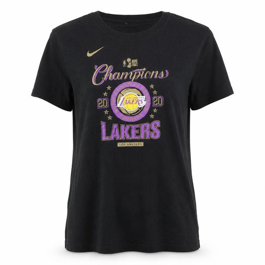 Nike Women's Black Los Angeles Lakers 2020 Champions T-Shirt XL