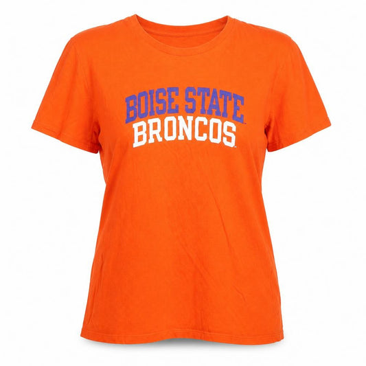 Champion Womens Orange Boise State XL Short Sleeve Cotton T-Shirt
