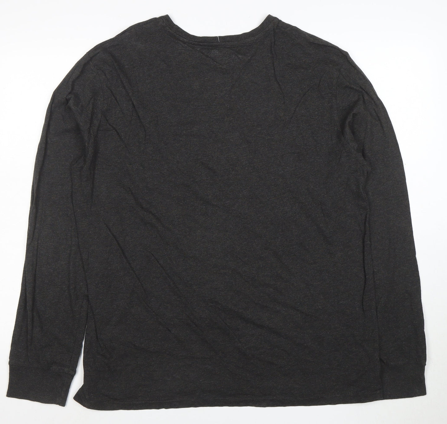 Ralph Lauren Polo Men's Black Long Sleeve Custom Fit T-Shirt XL