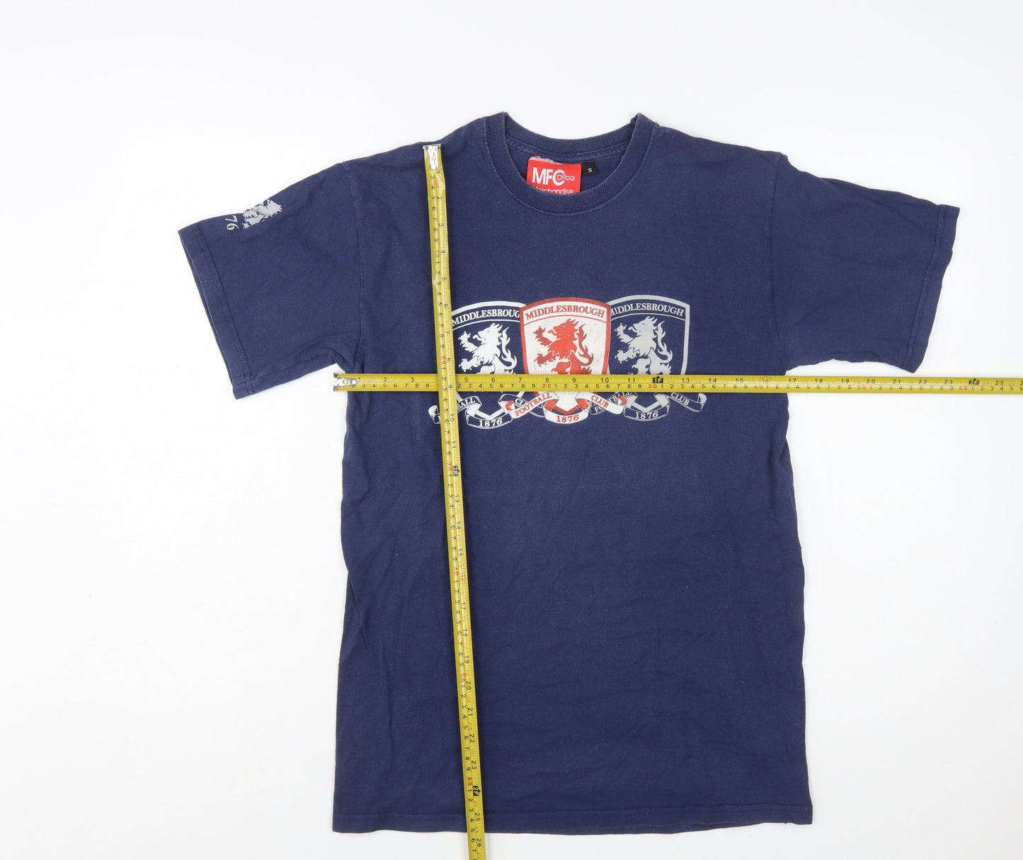 MFC Official Merchandise Men's Navy Short Sleeve T-Shirt Small