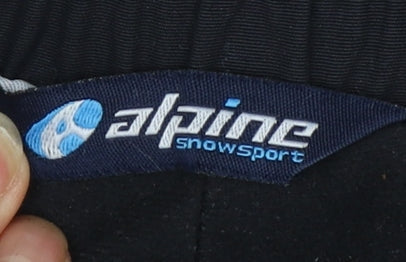 Alpine SnowSport Men's Black L Snow Pants Waterproof Winter