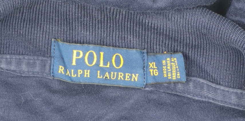 Ralph Lauren Men’s Blue XL Polo Shirt 100% Cotton Classic Fit