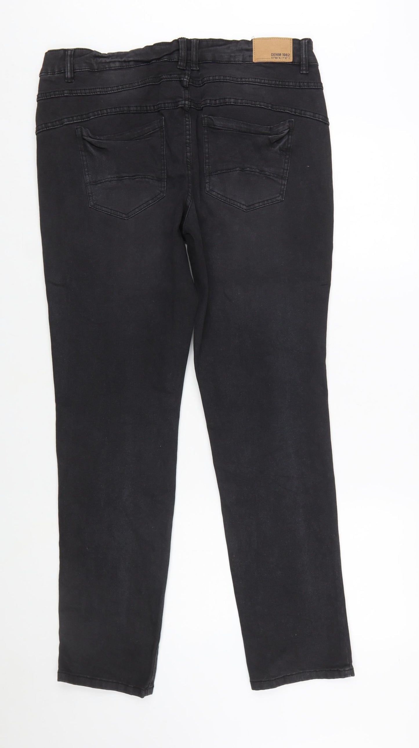 Denim 1982 Vintage Women's Black Skinny Jeans Size 16
